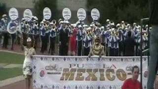 Águilas Doradas Marching Band3  Puebla México  Pasadena Bandfest 2009 [upl. by Ube411]