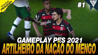 ARTILHEIRO DA NAÇÃO E DA COMPETIÇÃO  GAMEPLAY PES 2021  60 FPS  SADAN GAMER  PC  PARTE 1 [upl. by Marabelle]