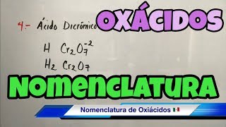 Nomenclatura de ÁCIDOS OXÁCIDOS muy fácil [upl. by Asiluy]