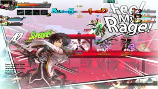 Elsword Blade Master 3v3 Arena [upl. by Eeralav]