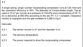 Power Machines N5 COMPRESSORS NOVEMBER 2022 mathszoneafricanmotives [upl. by Ecinereb]