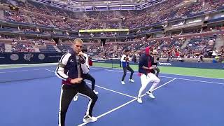 CNCO  Reggaeton Lento en Us Open Perfomance [upl. by Oscar]