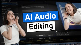 AI Audio Editing Tips  PowerDirector Tutorial [upl. by Onairot]