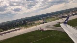 28042024 Take off from Katowice Airport KTW [upl. by Russia]