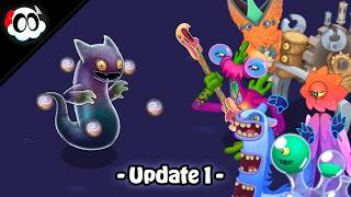 My Singing Monsters  Ethereal Workshop Monsters on Ethereal Island WhatIf ANIMATED Update 1 [upl. by Rimidalb]