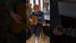 Merry Christmas  Ed Sheeran Sing merrychristmas edsheeran [upl. by Hairahcaz]