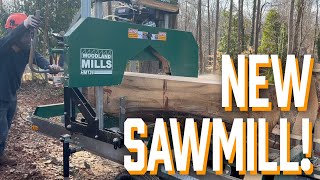 Setting Up My New Sawmill  Woodland Mills HM126 [upl. by Boucher254]