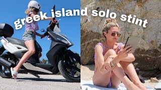 GREEK ISLAND HOPPING 2  SOLO STINT [upl. by Niwrehs]