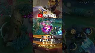 Build Miya Tersakit mobilelegends miyatiktok [upl. by Salokin]