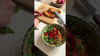 salad chicken saladrecipe chickensalad pilecasalata fyp foryou foryoupage ensalada pollo [upl. by Ajan709]