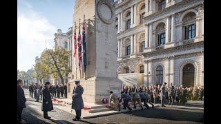 Armistice Day 2023 at the Cenotaph London [upl. by Leah]