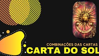 CARTAS CIGANAS  combinações com a carta do SOL [upl. by Gingras]