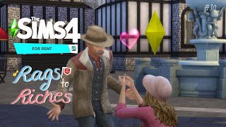 เก็บเงินขอหนุ่มแต่งงาน 💍 the sims 4 rags to riches ep10 [upl. by Nelag]