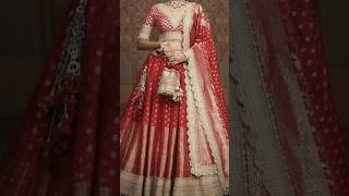 Banarsi silk lehenga design 💞👌fashion lehengacholi [upl. by Oiril]