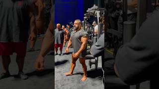 Hadi Choopan pumps up backstage at the Olympia [upl. by Rialc]