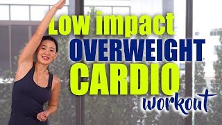 Low Impact OVERWEIGHT Cardio Workout 100kgs above  Joanna Soh [upl. by Lyndon]