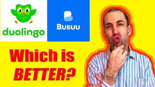 DUOLINGO Vs BUSUU Which is Better [upl. by Flessel]