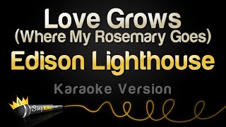 Edison Lighthouse  Love Grows Where My Rosemary Goes Karaoke Version [upl. by Alyal]