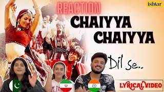 Chaiyya Chaiyya Dil Se REACTION  Shahrukh Khan  4 idiots REACT [upl. by Lever]