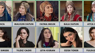 Kurulus Osman Season 5 All Female Casts Real Names and Pictures [upl. by Rastus523]