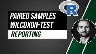 Reporting Paired Samples Wilcoxontest  results from R [upl. by Anu]