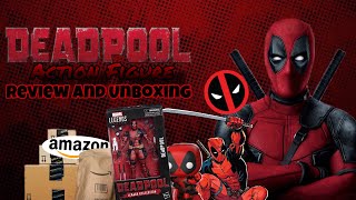 Deadpool Action Figure Review and Unboxing [upl. by Llerrej745]