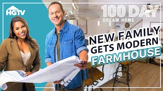 Transforming a Lot of Memories into the Perfect Family House  100 Day Dream Home  HGTV [upl. by Norre]