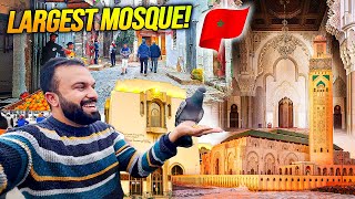 Exploring Casablanca  The Hassan II Mosque Cost 800 million euros  Morocco 🇲🇦 EP 02 [upl. by Hendrika471]