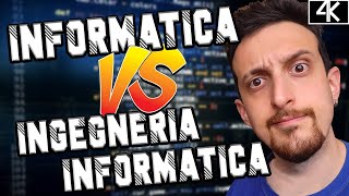 INFORMATICA vs INGEGNERIA INFORMATICA  La verità che NON ti stanno dicendo [upl. by Berkow]