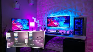 Lighting My Setup with Philips Hue [upl. by Barnebas]