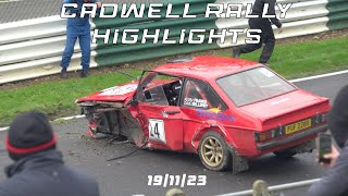 Cadwell Park Rally  Pure Sound amp Highlights NHMC Stages 2023 [upl. by Dnalhsa]