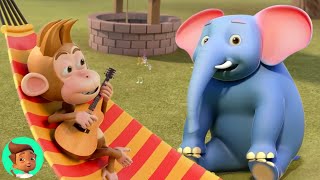 Ekta Mota Hathi Dule Chole একটি মোটা হাতি Bengali Cartoon Rhymes for Babies [upl. by Artemed]