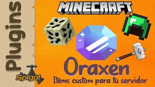 🌻 Review Oraxen🌻 Items custom para tu servidor de minecraft [upl. by Cesya574]