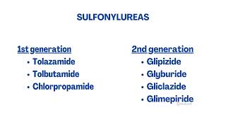 ORAL HYPOGLYCEMIC AGENTS OHAs [upl. by Jair956]