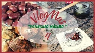 Vlogmas 4  VICKS VAPORUB CASERO ALBÓNDIGAS AGRIDULCES CON PASTA Y SETAS CASTAÑAS AL HORNO [upl. by Dorfman]