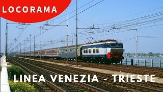 Linea Venezia Trieste Centrale treno diretto locorama Venezia Express cab ride italiana railway [upl. by Offen]