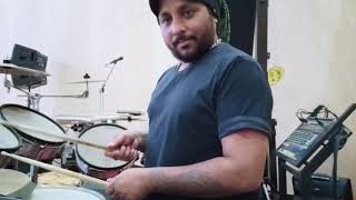 simple drum exercises  Niroshan Dreamz  Flashback  Dreamzone [upl. by Atirres245]