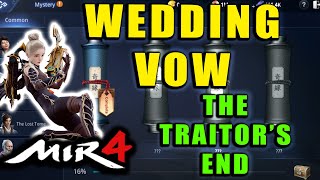 MIR4  Wedding Vow  The Traitors End Guide Mystery Scroll Quest Walkthrough [upl. by Noak]