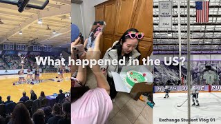 ENG미국 교환학생 브이로그 Exchange Student in the US Vlog 미국에서 보낸 생일Niagara University 교환학생 친구네집에서 김볶밥 먹방 [upl. by Egrog]