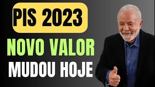 PISPasep 2023 Mudou  NOVO VALOR PIS 2023  COMO FAÇO PARA RECEBER MEU PIS  TABELA PISPASEP 2023 [upl. by Grearson]