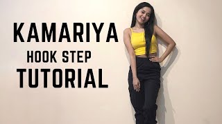 Kamariya hook step tutorial  Easy steps for beginners  Stree  Nora fatehi  Mad over thumkas [upl. by Melina]