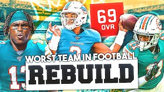 Rebuilding the Worst Team in the Game Madden 21 [upl. by Anne]