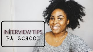 INTERVIEW TIPS FOR PA SCHOOL\\ Uk Physician Associate [upl. by Feingold]