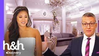 ¡quotNovia DCquot se prueba más de 40 vestidos  Vestido de Novia Camino a Nueva York  Discovery HampH [upl. by Llennyl]