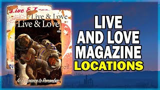 All Live amp Love Magazines Locations  Fallout 4 Magazines Guide [upl. by Reece]