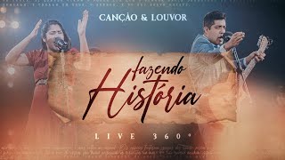 Canção e Louvor  Fazendo História Vídeo Oficial [upl. by Tjaden357]