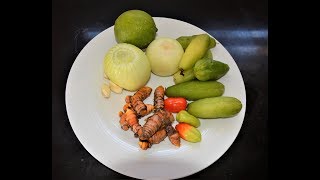 BILIMBIS recette simple et facile des achards sans sauce tomate ntchari ya ouhajou [upl. by Cyrill]