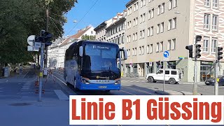 Setra S 515 HD  Verkehrsbetriebe Burgenland Linie B1 Güssing [upl. by Sileray]