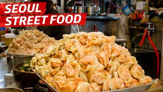 A Korean Street Food Crawl at the Legendary Gwangjang Market — KTown [upl. by Eidoj885]