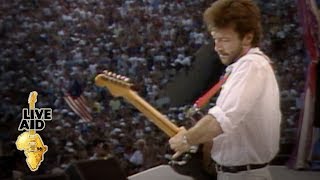 Eric Clapton  Layla Live Aid 1985 [upl. by Kealey]